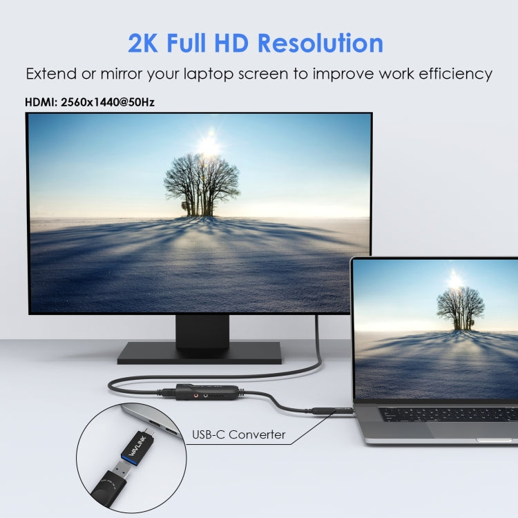 WAVLINK UG3501H Super Speed USB 3.0 To HDMI/Multi Monitor Video Graphic Adapter - free shipping - PMC Jewellery - Order now!