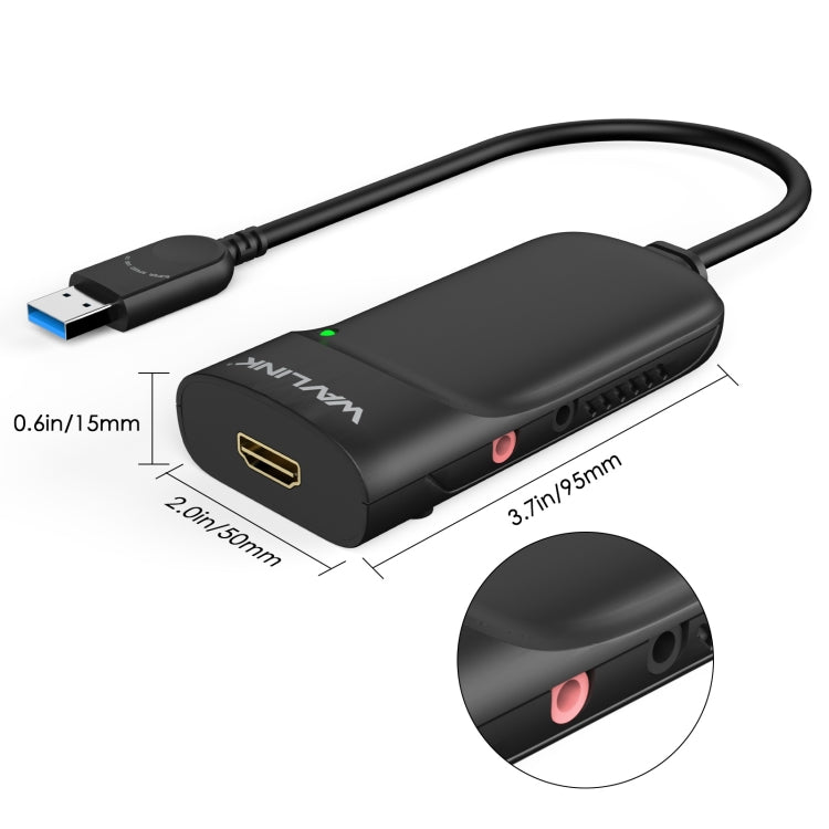 WAVLINK UG3501H Super Speed USB 3.0 To HDMI/Multi Monitor Video Graphic Adapter - free shipping - PMC Jewellery - Order now!