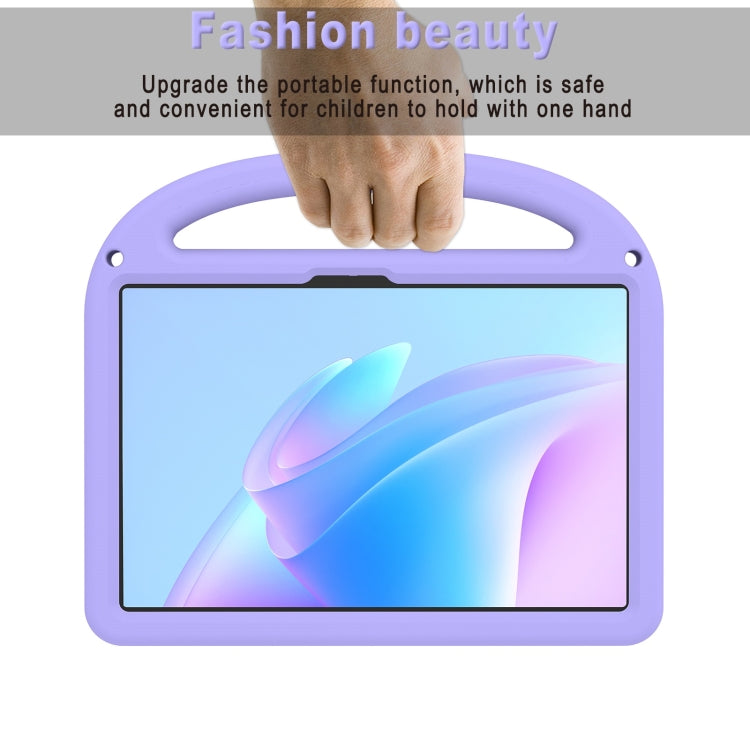 For Honor Pad X8a / X9 2024 Cartoon Sparrow EVA Shockproof Tablet Case(Taro Purple)