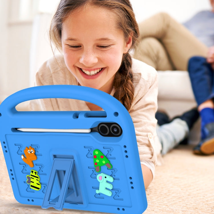 For Honor Pad X9 11.5 Cartoon Sparrow EVA Shockproof Tablet Case(Blue)