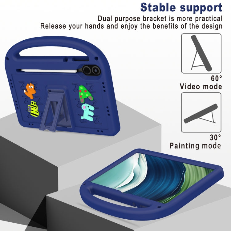 For Honor Pad X9 11.5 Cartoon Sparrow EVA Shockproof Tablet Case(Navy Blue)