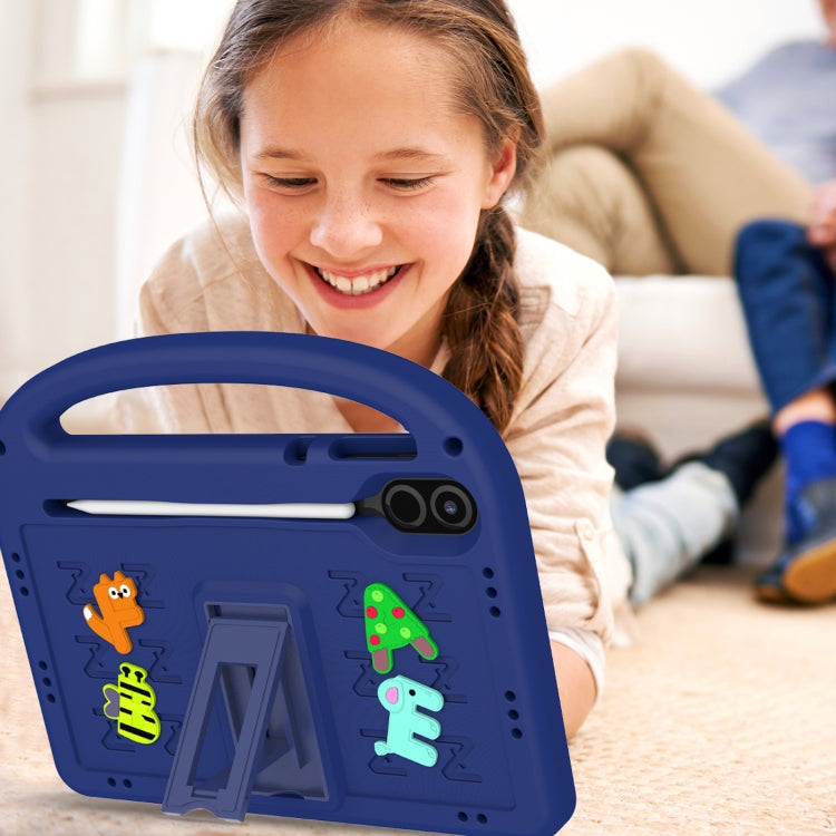 For Honor Pad X9 11.5 Cartoon Sparrow EVA Shockproof Tablet Case(Navy Blue)