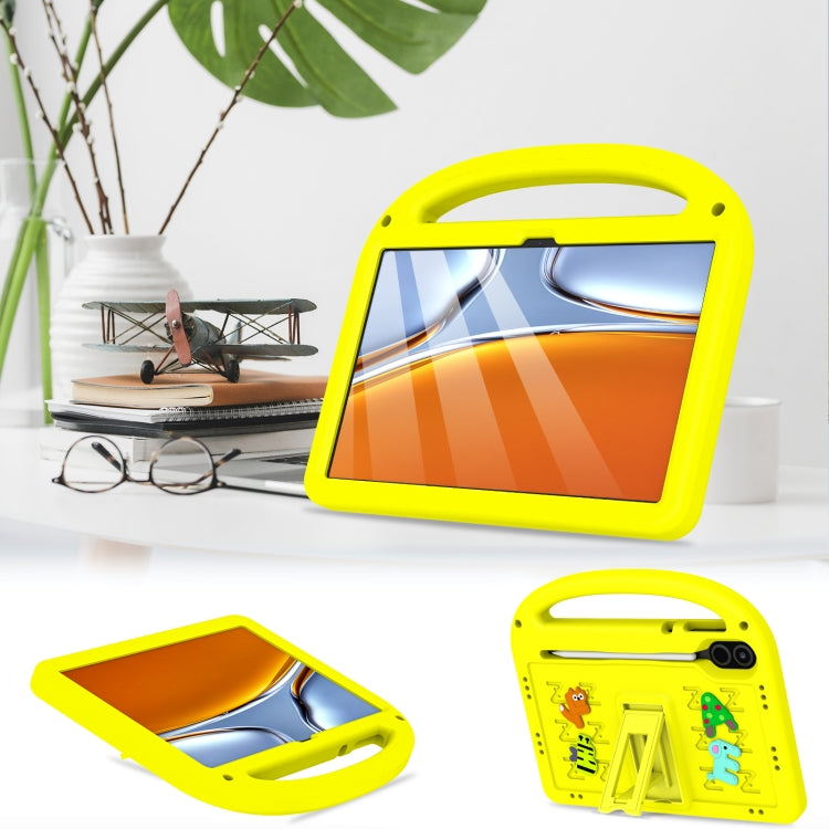 For Honor Pad X9 11.5 Cartoon Sparrow EVA Shockproof Tablet Case(Yellow)