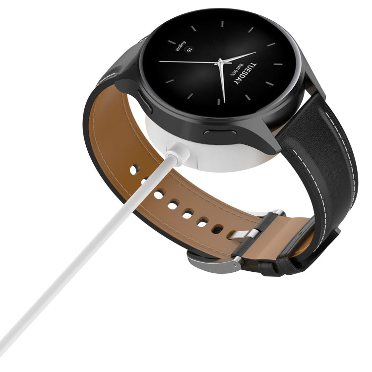 For Xiaomi Watch S4 Smart Watch Magnetic Charger Charging Cable, Length: 1m(White) - Charger by PMC Jewellery | Online Shopping South Africa | PMC Jewellery | Buy Now Pay Later Mobicred