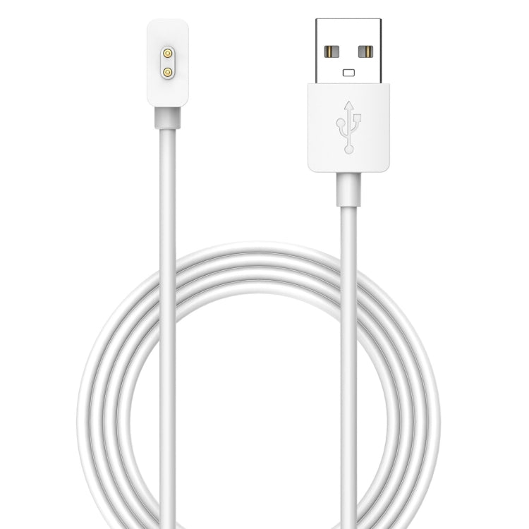 For Xiaomi Smart Band 9 Pro / 9 Active USB Interface Smart Watch Charging Cable, Length: 1m(White) - Charger by PMC Jewellery | Online Shopping South Africa | PMC Jewellery | Buy Now Pay Later Mobicred