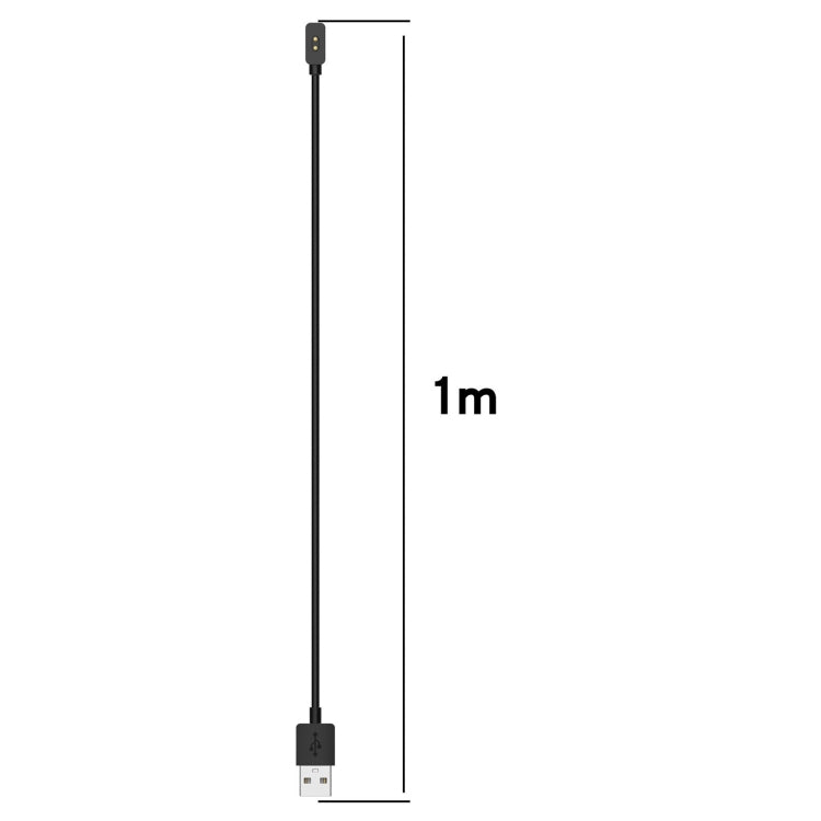 For Xiaomi Smart Band 9 Pro / 9 Active USB Interface Smart Watch Charging Cable, Length: 1m(White) - Charger by PMC Jewellery | Online Shopping South Africa | PMC Jewellery | Buy Now Pay Later Mobicred