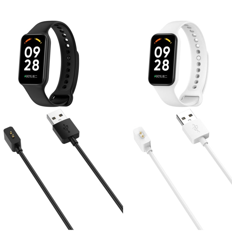 For Xiaomi Smart Band 9 Pro / 9 Active USB Interface Smart Watch Charging Cable, Length: 1m(White)