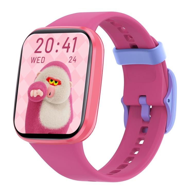 Wish 6 1.69 inch TFT Color Screen IP68 Water-resistant Children Companion Smart Watch(Pink)