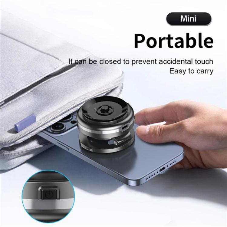 C7 Multifunctional Magnetic Phone Holder Rotatable Folding Auto Vacuum Suction Cup Phone Holder(Grey) - Wireless Charger Holders by PMc TechLife | Online Shopping South Africa | PMc TechLife | Buy Now Pay Later Mobicred