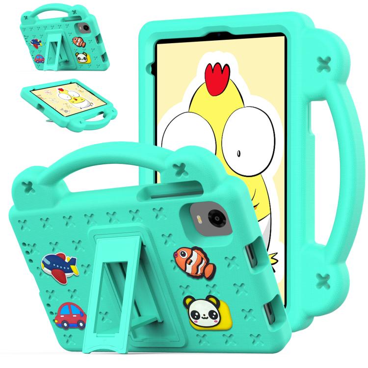 For Alldocube iPlay Mini 2 2024 Handle Kickstand Children EVA Shockproof Tablet Case(Mint Green)
