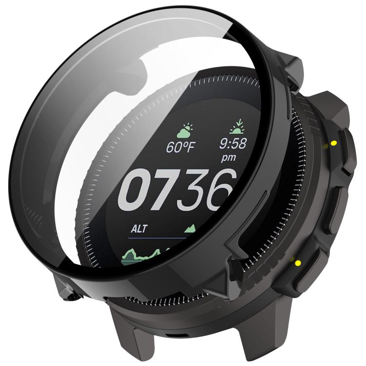 For Suunto Vertical Tempered Film Integrated PC Watch Protective Case(Black)