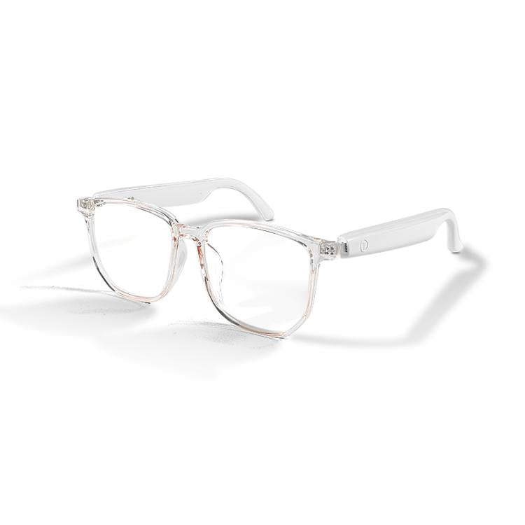 GS03 Smart Glasses, Support AI Smart Chip / Outdoor Sports / Bluetooth Call / Remote Control Photography(White)
