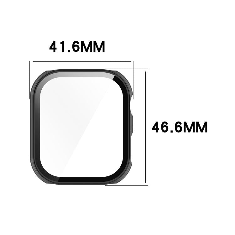 For Honor ROSSINI 2i Tempered Film Integrated PC Watch Protective Case(Black)