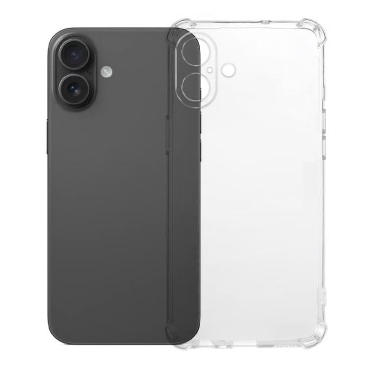 For iPhone 17 Kalebol 1.5mm Four-Corner Airbags Shockproof Transparency TPU Phone Case