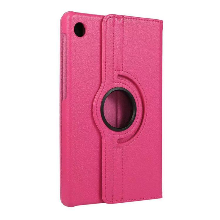 For Samsung Galaxy Tab A9+ 11.0 ENKAY 360 Degree Rotation Litchi Leather Smart Tablet Case(Black)