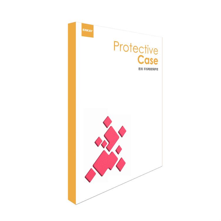 For iPad Pro 12.9 / Air 13 2025 / 2024 ENKAY 360 Degree Rotation Litchi Leather Smart Tablet Case(Dark Blue) - free shipping - PMc TechLife - Order now!