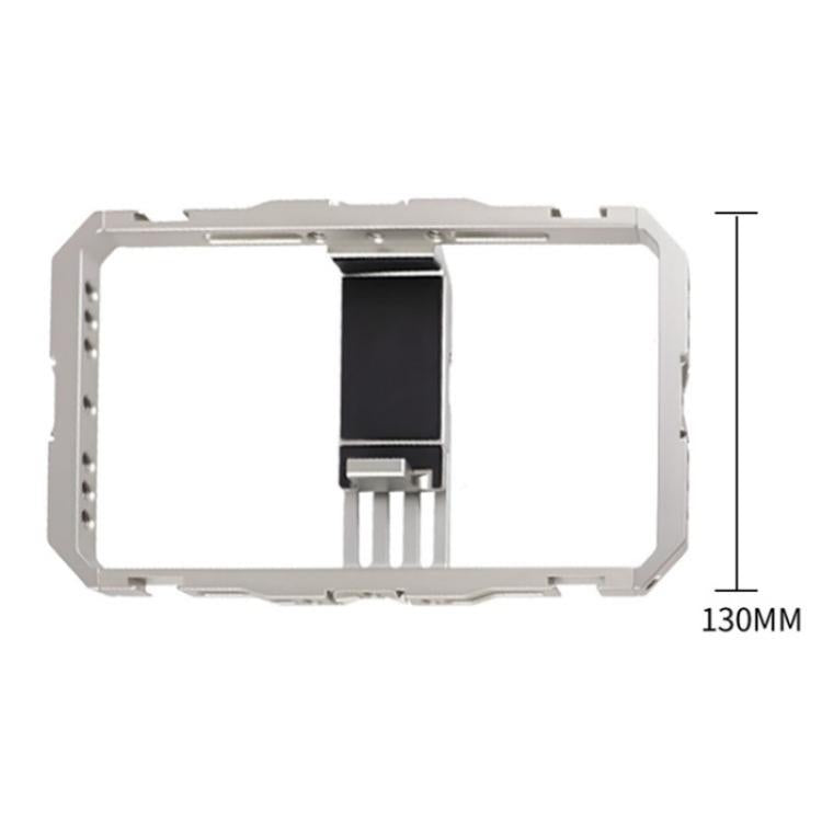 C072 Aluminum Alloy Handheld Smartphone Cage Rig Photography Stabilizer Dual Handle Frame - free shipping - PMC Jewellery - Order now!