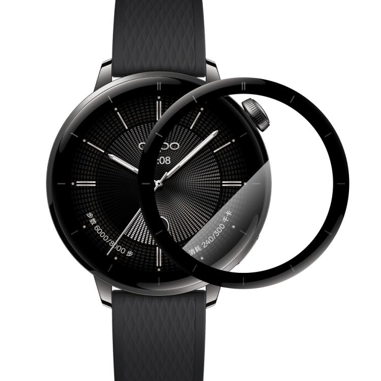 For OPPO Watch X2 Mini NORTHJO Watch Screen Protector PMMA Anti Scratch HD Screen Film(Black)