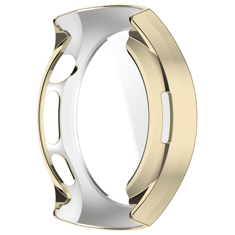 For Huawei Watch 5 46mm Electroplated TPU Full Coverage Watch Protective Case(Light Gold)