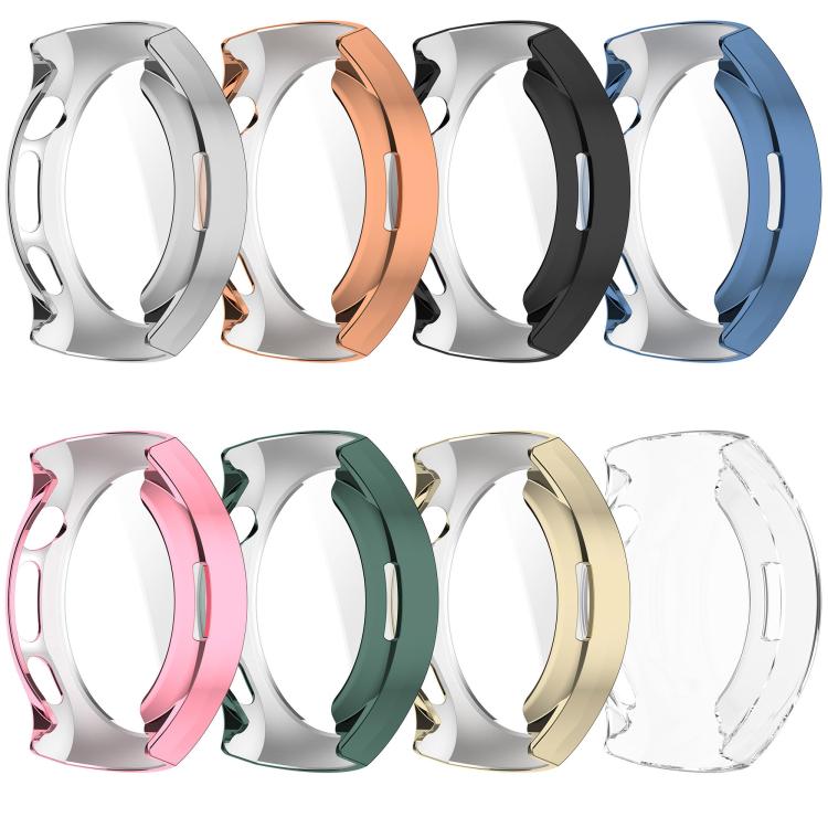 For Huawei Watch 5 42mm Electroplated TPU Full Coverage Watch Protective Case(Blue) - free shipping - PMC Jewellery - Order now!