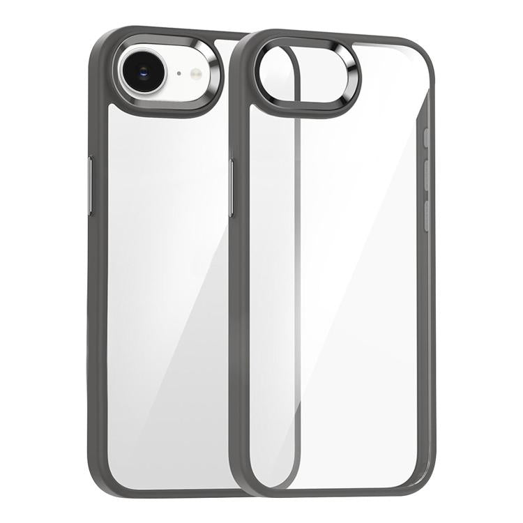 For iPhone 16e Kalebol Gold Shield PC Hybrid TPU Phone Case(Titanium Gray) - free shipping - PMC Jewellery - Order now!