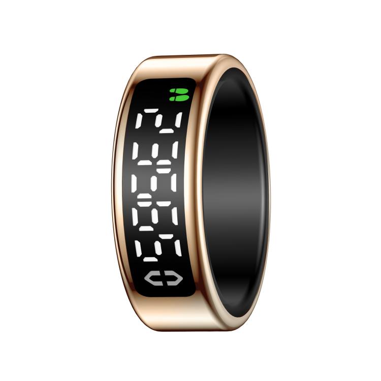 SY01 SIZE 10 Smart Ring, Support Heart Rate / Blood Oxygen / Sleep Monitoring / Multiple Sport Modes(Rose Gold)