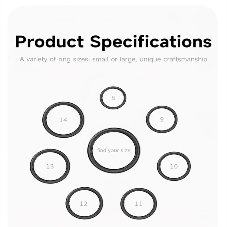 SY01 SIZE 10 Smart Ring, Support Heart Rate / Blood Oxygen / Sleep Monitoring / Multiple Sport Modes(Black) - free shipping - PMC TechLife - Order now!