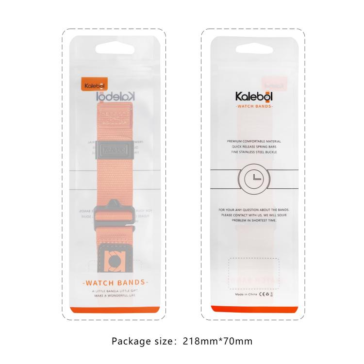 For Samsung Galaxy Watch Ultra 47mm / Ultra 2025 Kalebol Braided Nylon Sport Watch Band(Gray) - free shipping - PMC TechLife - Order now!