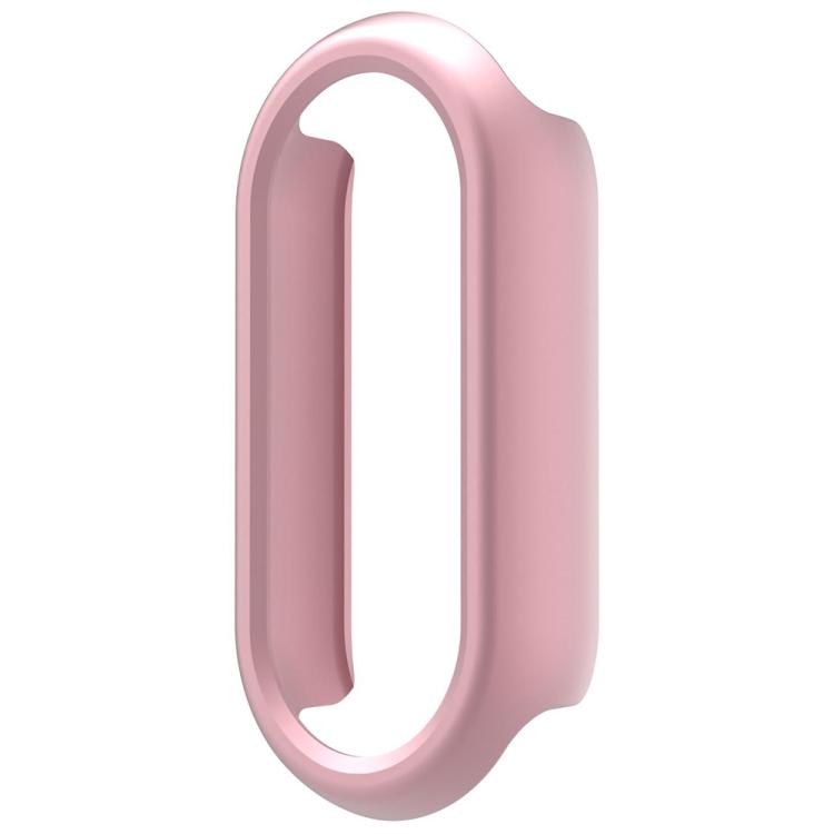 For Xiaomi Smart Band 10 / 10 NFC Half Coverage Hollow PC Watch Protective Cover(Rose Pink)