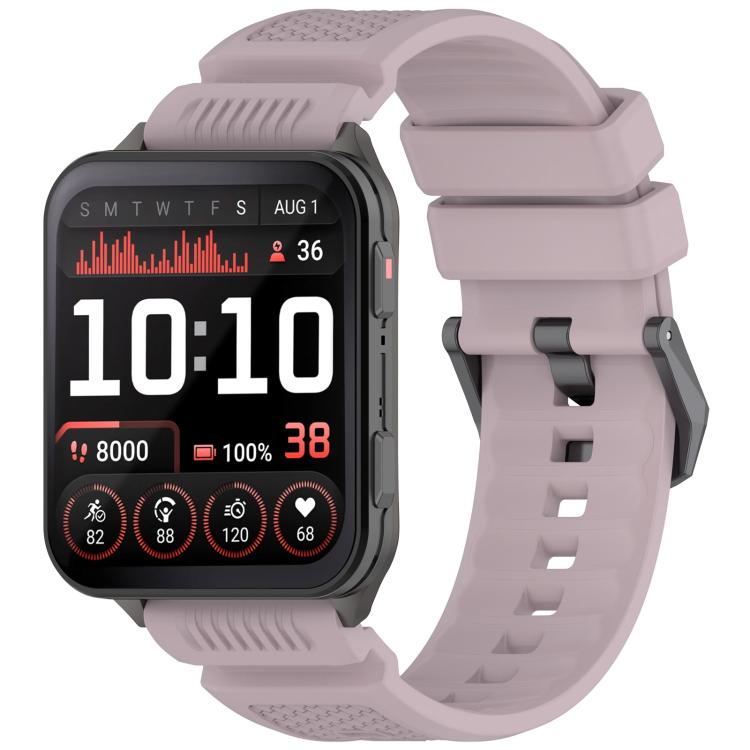 For Garmin Venu X1 Armor Silicone Watch Band(Roland Purple)