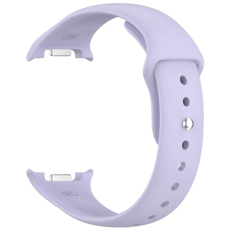 For Samsung Galaxy Watch8 / Watch8 Classic Reverse Buckle Silicone Watch Band(Purple)