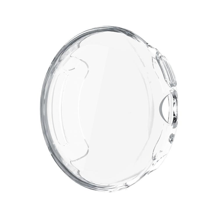 For Google Pixel Watch4 45mm Full Coverage Electroplated TPU Watch Protective Cover(Transparent)