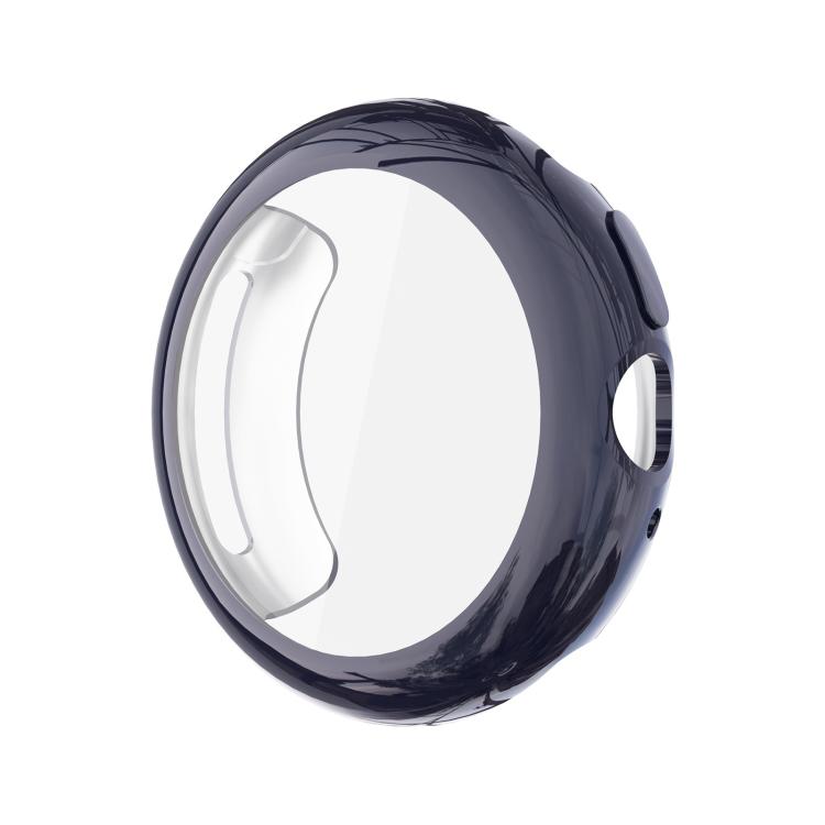 For Google Pixel Watch4 45mm Full Coverage Electroplated TPU Watch Protective Cover(Gun Metal)