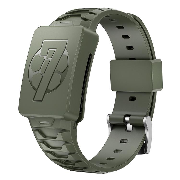 For WHOOP 4.0 Integrated TPU Watch Band(Army Green)