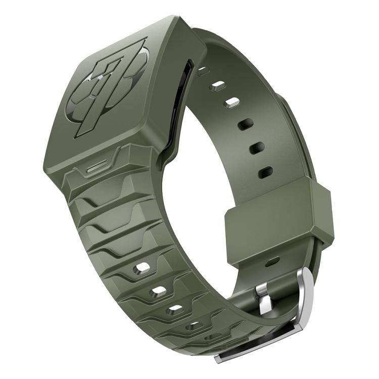 For WHOOP 4.0 Integrated TPU Watch Band(Army Green)