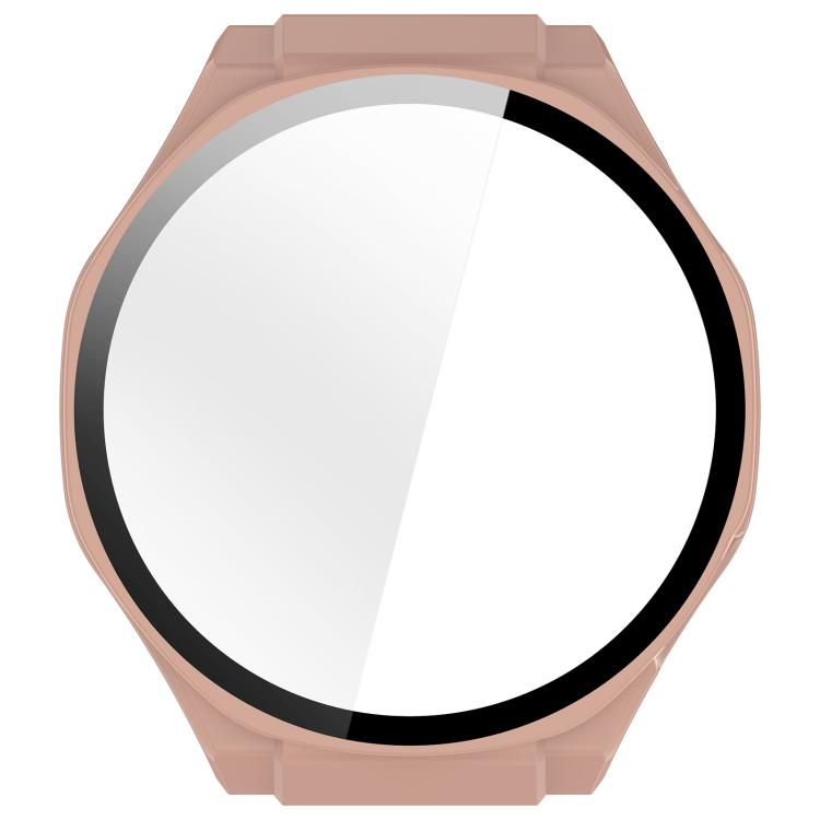 For Honor Watch 5 Ultra Tempered Film Integrated PC Watch Protective Cover(Pink)