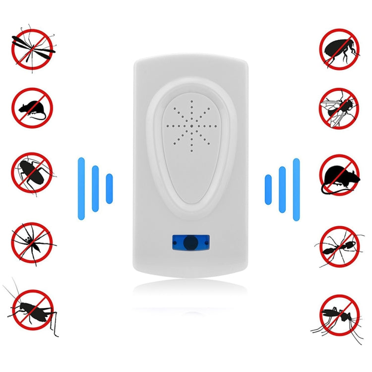 Ultrasound Mouse Cockroach Pest Repeller Device Insect Rats Spiders Mosquito Killer Pest Control Household Pest Rejecter(US Plug)