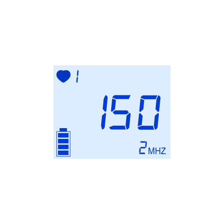Baby Sound C Fetal Doppler Prenatal Pocket Digital Ultrasound Detector Angel Heartbeat Pregnant Doppler Prenatal Monitor(Blue)
