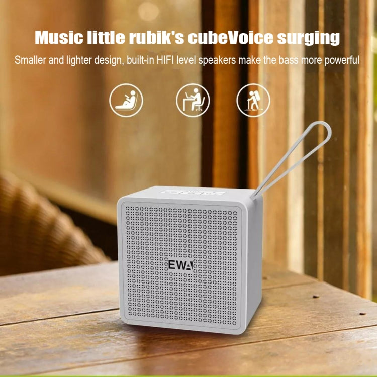 EWA A105 High Hidelity Bluetooth Speaker, Small Size High Power Bass, TWS Bluetooth Technology Support TF(Gold)