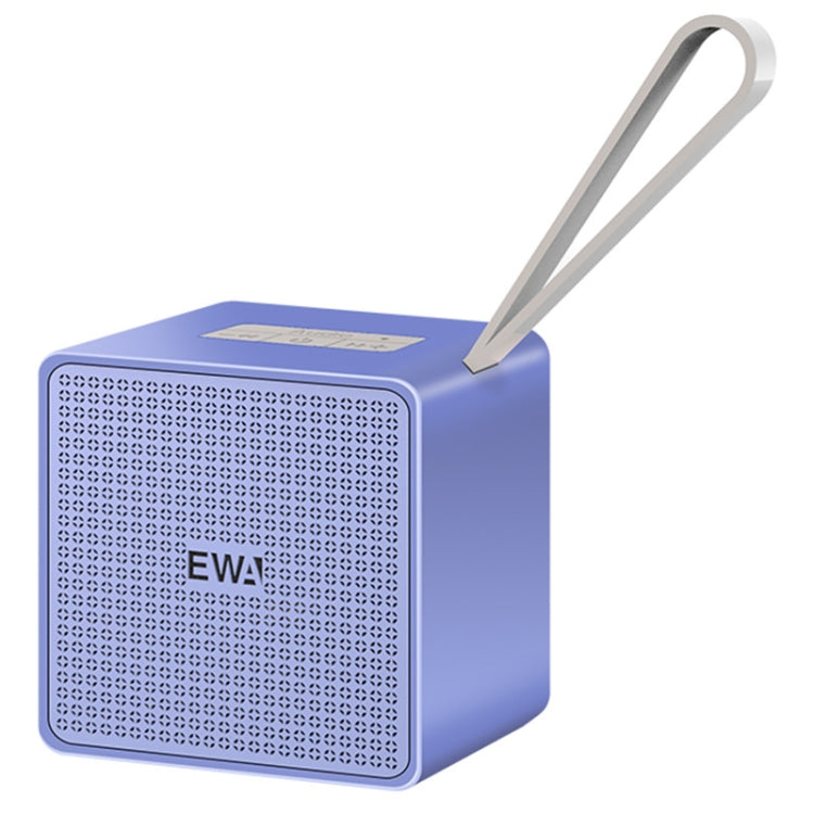 EWA A105 High Hidelity Bluetooth Speaker, Small Size High Power Bass, TWS Bluetooth Technology Support TF(Blue)
