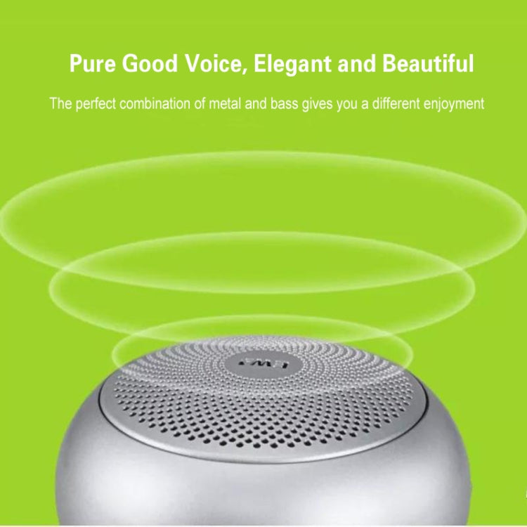 EWA A110mini High Hidelity Bluetooth Speaker Small Size High Power Bass, TWS Bluetooth Technology, Support TF(Black)