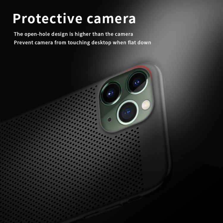For iPhone 11 Pro Max MOFI Breathable PC Ultra-thin All-inclusive Protective Case(Red)