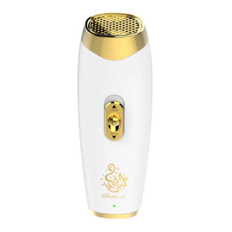 Car Handheld Electronic USB Aromatherapy Machine Aromatherapy Incense Burner(White)