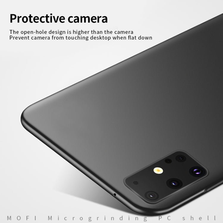 For Galaxy S20+ MOFI Frosted PC Ultra-thin Hard Case(Rose gold)