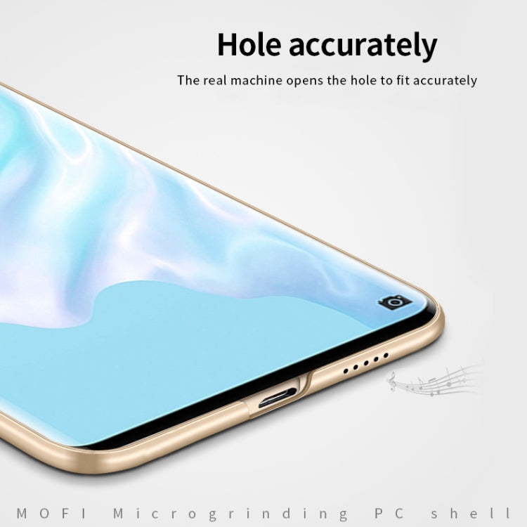 For Huawei P40 MOFI Frosted PC Ultra-thin Hard Case(Rose Gold)