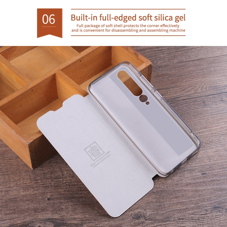 For Xiaomi Mi 10 MOFI Rui Series Classical Leather Embedded Steel Plate All-inclusive Horizontal Flip PU Leather Case(Red)