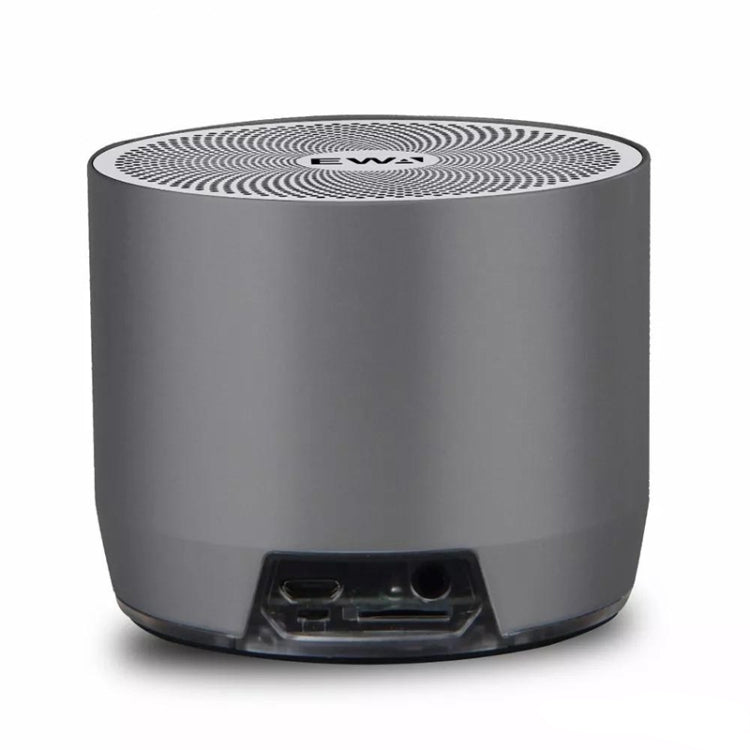 EWA A3 Mini Speakers 8W 3D Stereo Music Surround Wireless Bluetooth Speakers Portable Sound Bass Support TF Cards USB(Gray)