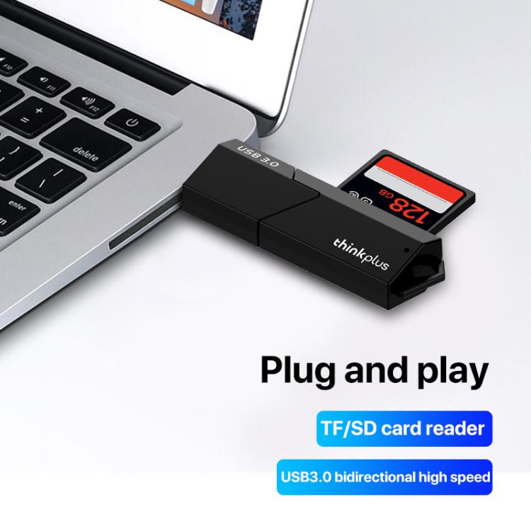 Lenovo D204 USB3.0 Two in One Card Reader - free shipping - PMC Jewellery - Order now!
