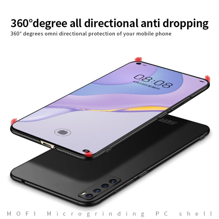 For Huawei Nova 7 MOFI Frosted PC Ultra-thin Hard Case(Gold)
