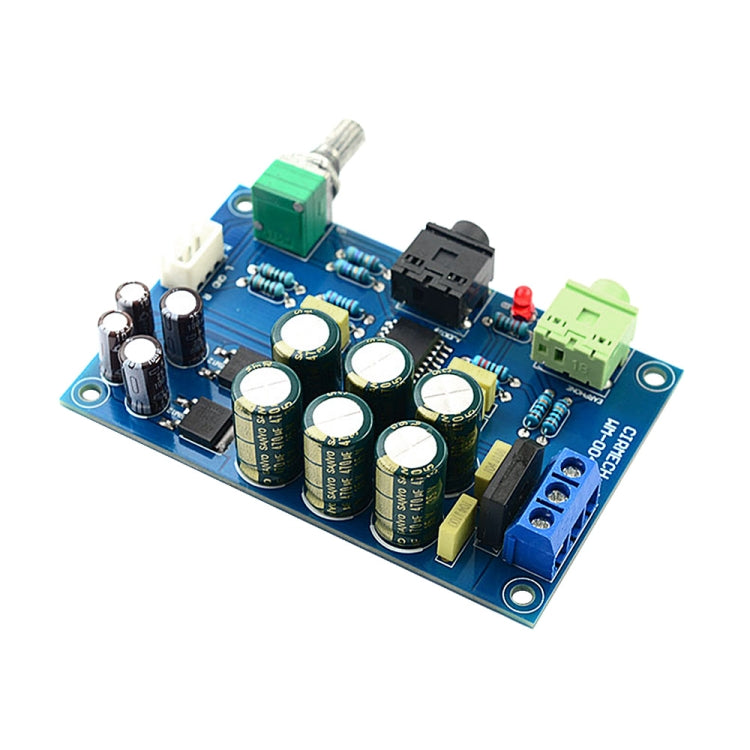 TPA6120 Amp Board HIFI TPA6120A2 Enthusiast Grade Headphone Amplifier Board Zero Noise Board - Breadboard / Amplifier Board by PMC TechLife | Online Shopping South Africa | PMC TechLife | Buy Now Pay Later Mobicred